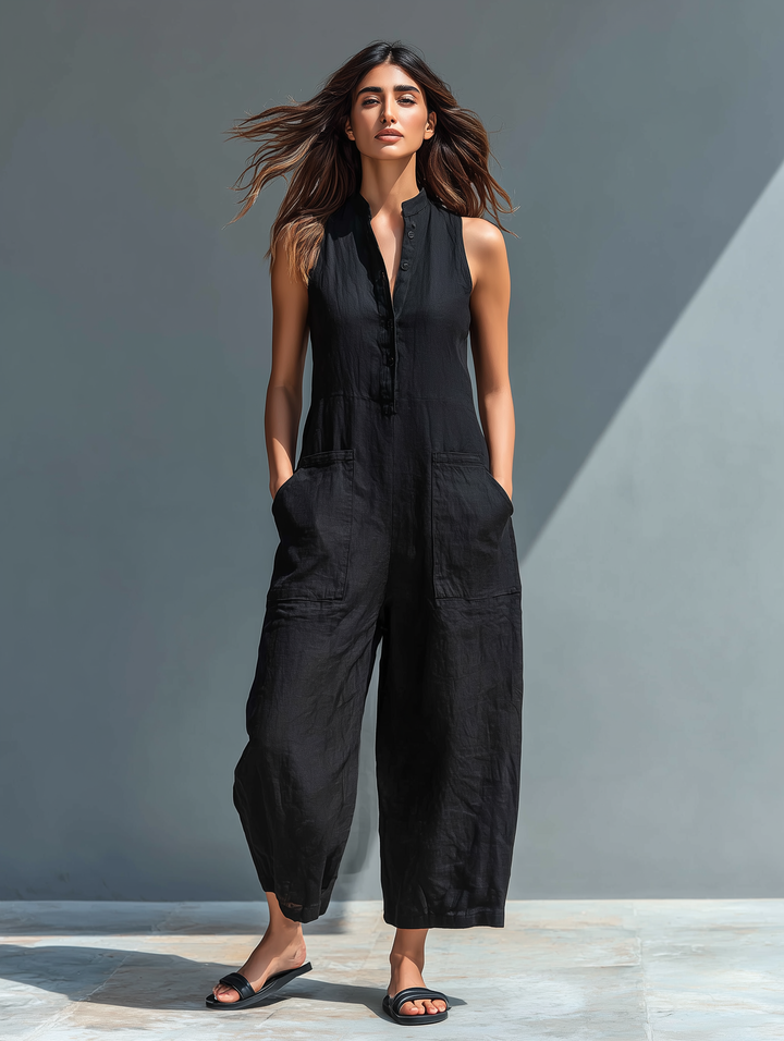 Genevieve - Lightweight Summer Jumpsuit