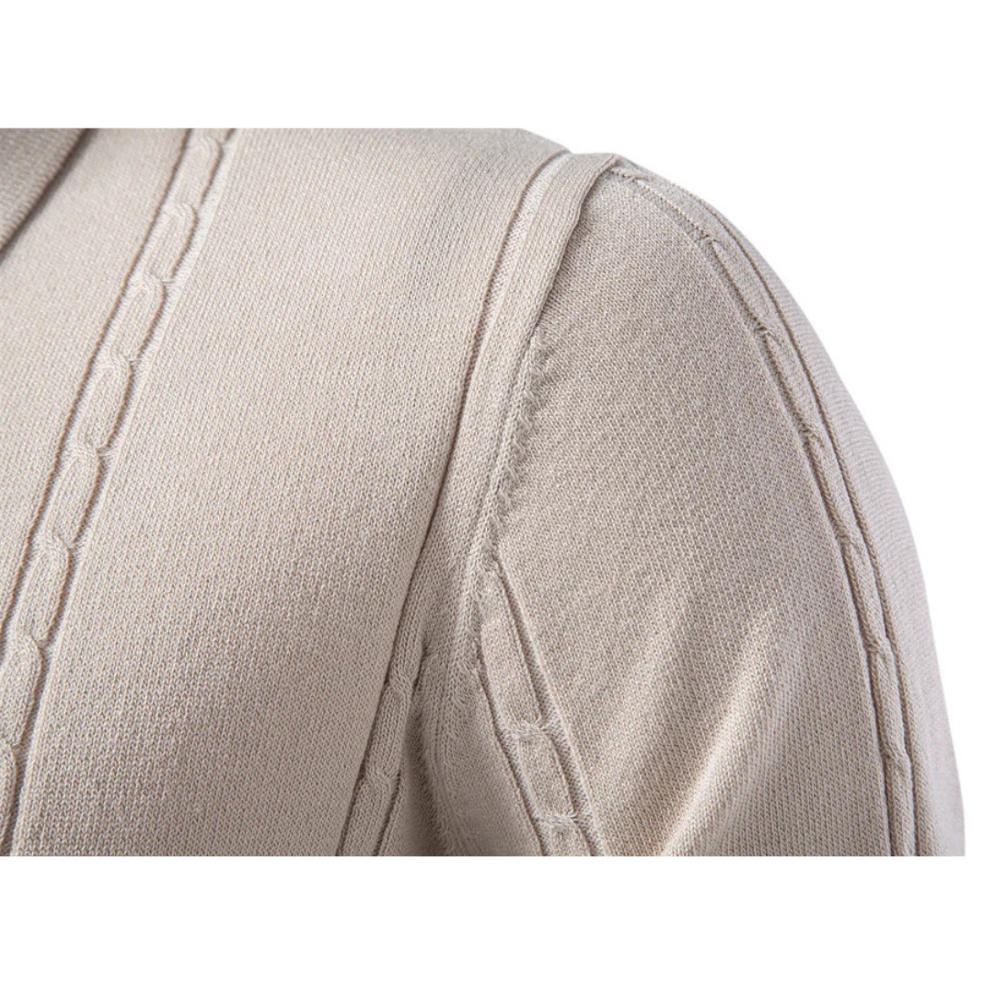 Sebastian | Stylish Linear Collar Shirt
