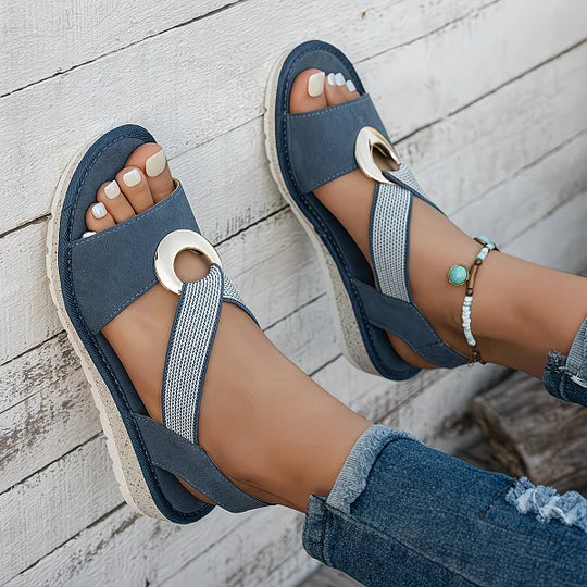 Lunara | Elegant Adjustable Support Sandals