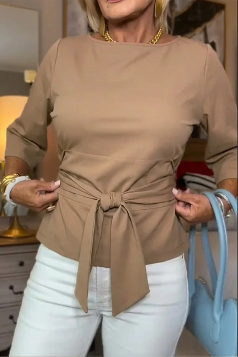 Zafira | Stylish Bow Waist Top