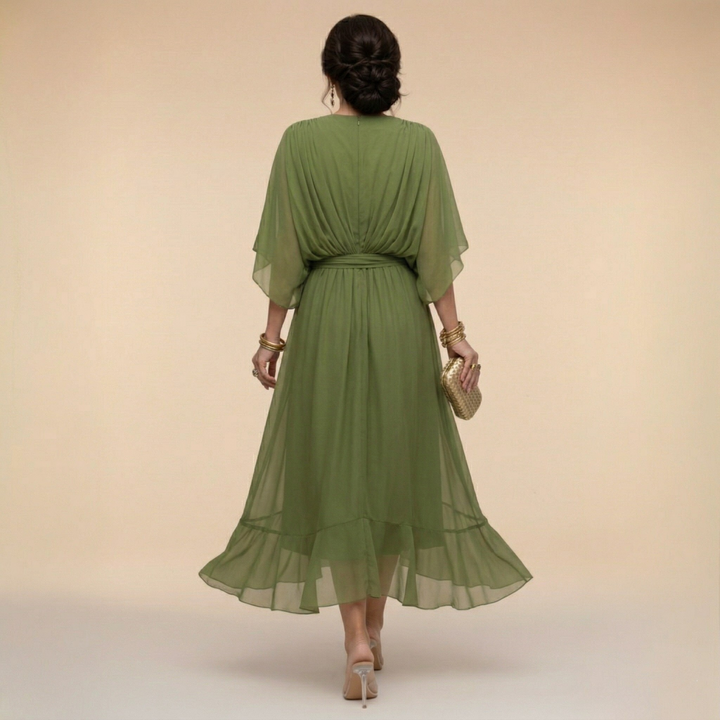 Darcy | Elegant V-Neck Maxi Dress
