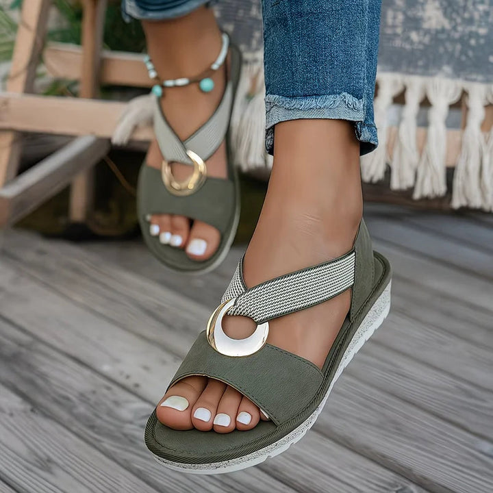 Lunara | Elegant Adjustable Support Sandals