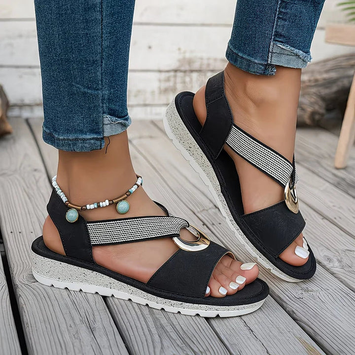 Lunara | Elegant Adjustable Support Sandals