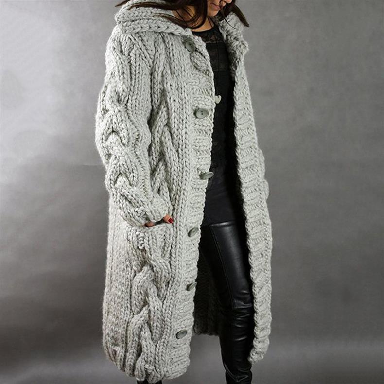 Georgina™ | Elegant Cosy Cable-Knit Coat