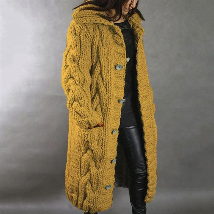 Georgina™ | Elegant Cosy Cable-Knit Coat