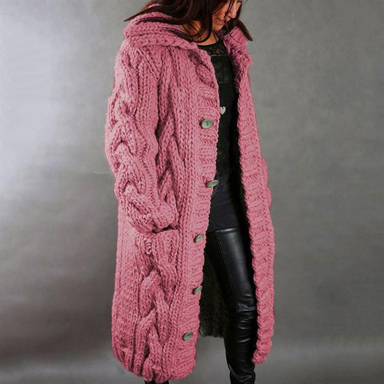 Georgina™ | Elegant Cosy Cable-Knit Coat