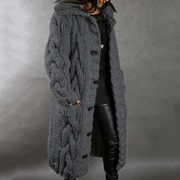 Georgina™ | Elegant Cosy Cable-Knit Coat