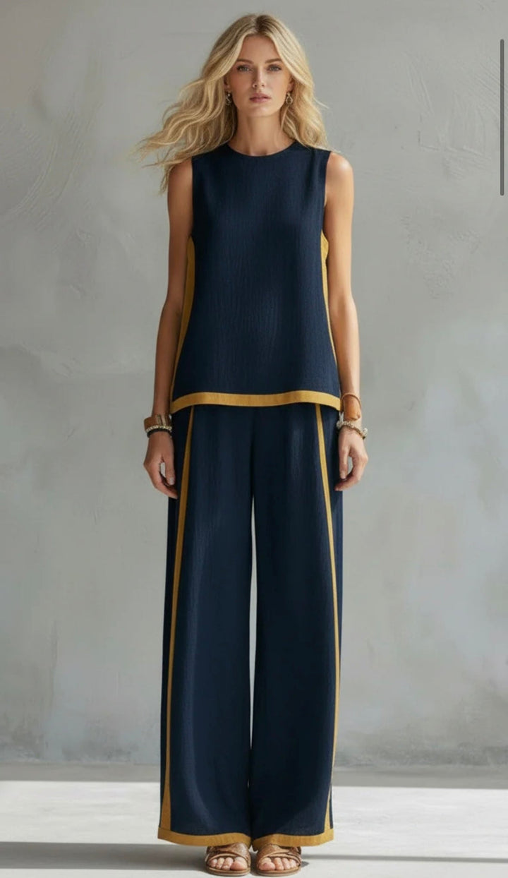Ophelia – Cotton Linen Two-Piece Set
