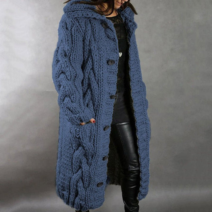 Georgina™ | Elegant Cosy Cable-Knit Coat