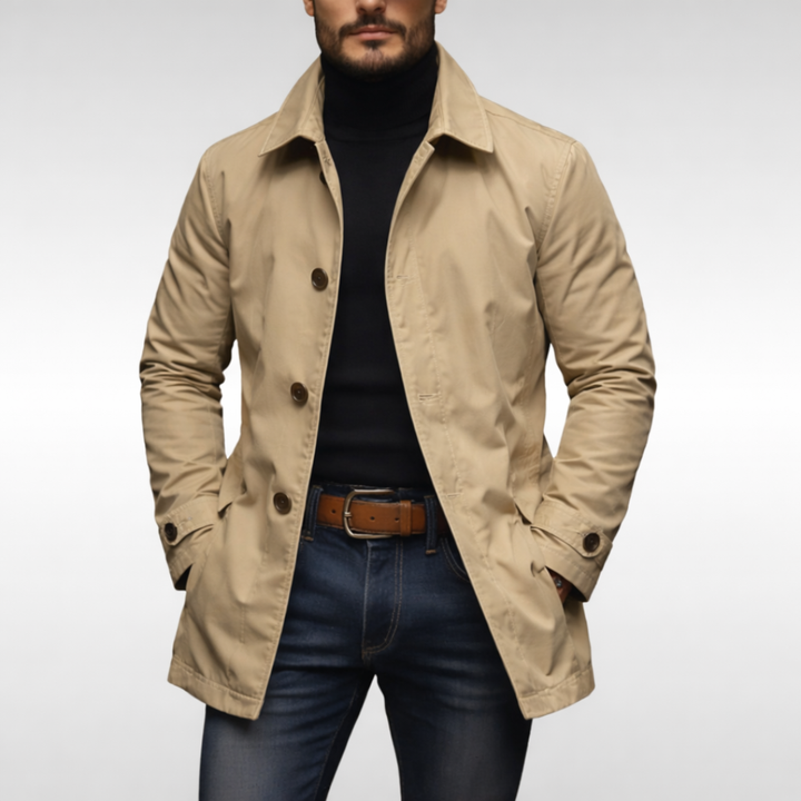 Hugo – Weatherproof Coat | Reliable Warmth for Unpredictable Days