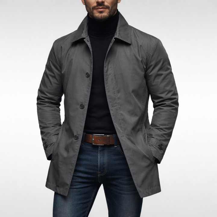 Hugo – Weatherproof Coat | Reliable Warmth for Unpredictable Days