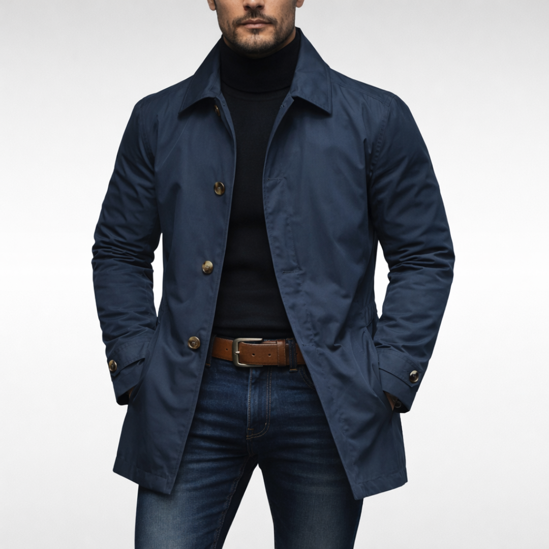 Hugo – Weatherproof Coat | Reliable Warmth for Unpredictable Days