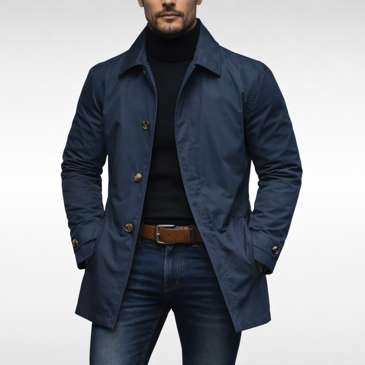 Hugo – Weatherproof Coat | Reliable Warmth for Unpredictable Days