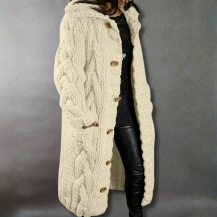 Georgina™ | Elegant Cosy Cable-Knit Coat