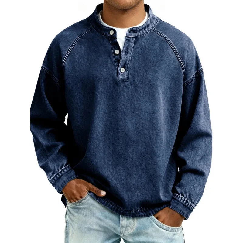 Arthur | Vintage Henley Shirt