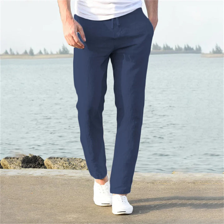 Novira London | Cotton Linen Pants
