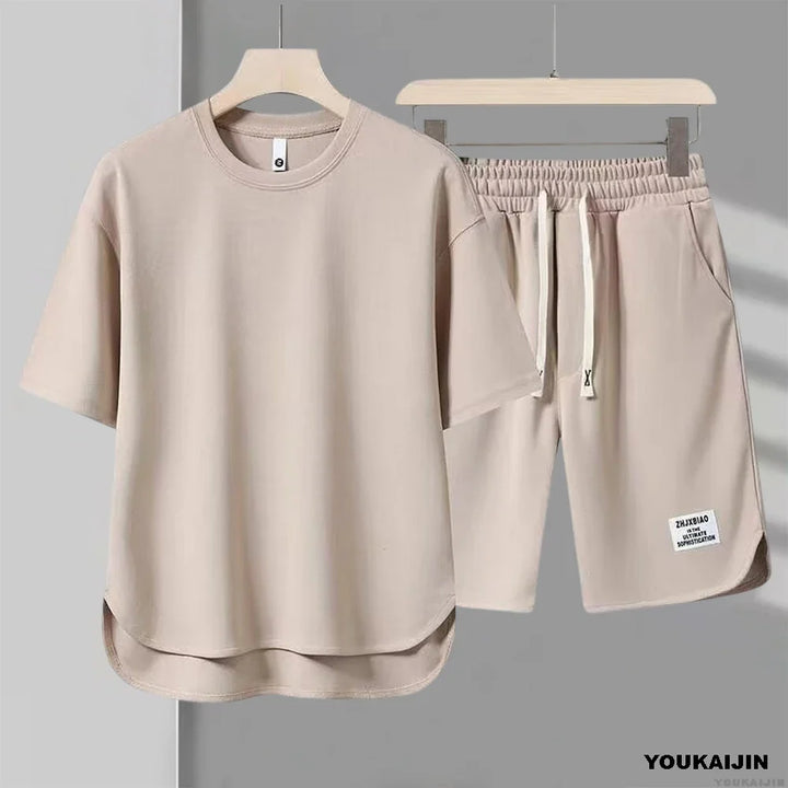 Novira London™ | Casual Men’s Waffle-Texture Set
