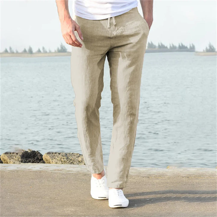 Novira London | Cotton Linen Pants