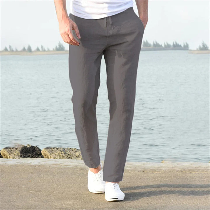 Novira London | Cotton Linen Pants