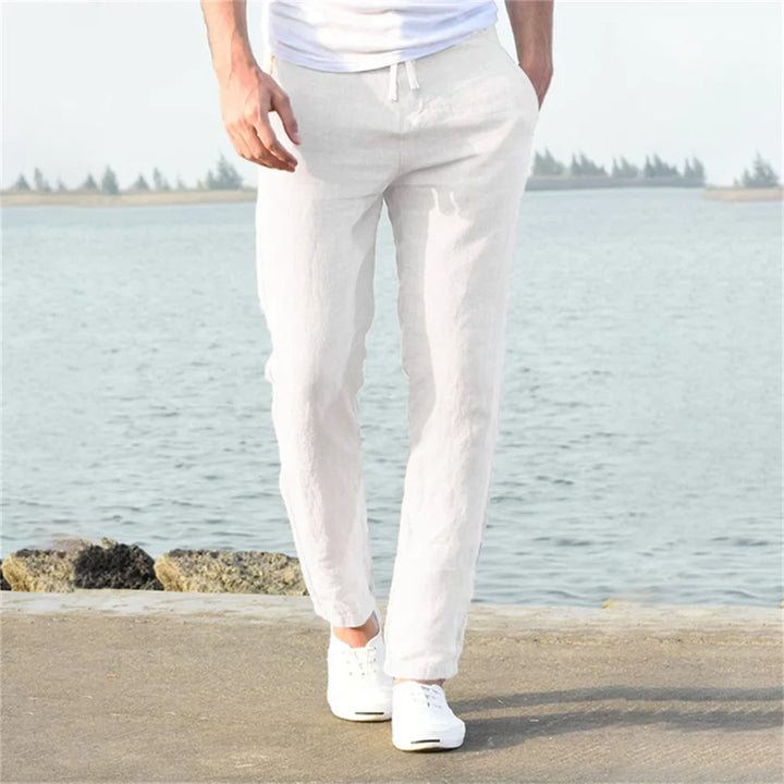Novira London | Cotton Linen Pants