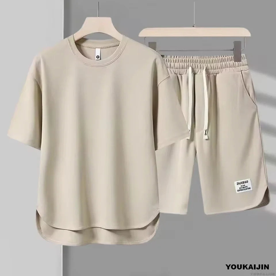 Novira London™ | Casual Men’s Waffle-Texture Set