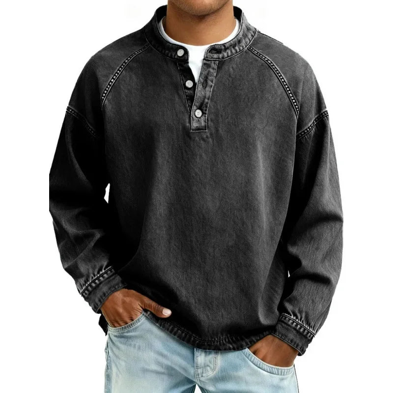 Arthur | Vintage Henley Shirt