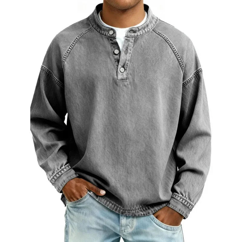 Arthur | Vintage Henley Shirt