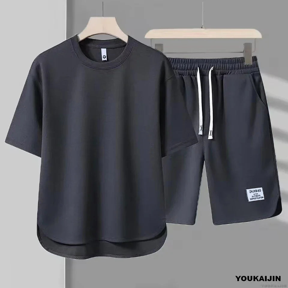 Novira London™ | Casual Men’s Waffle-Texture Set