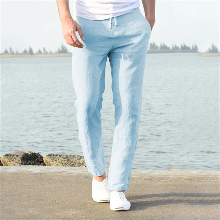 Novira London | Cotton Linen Pants