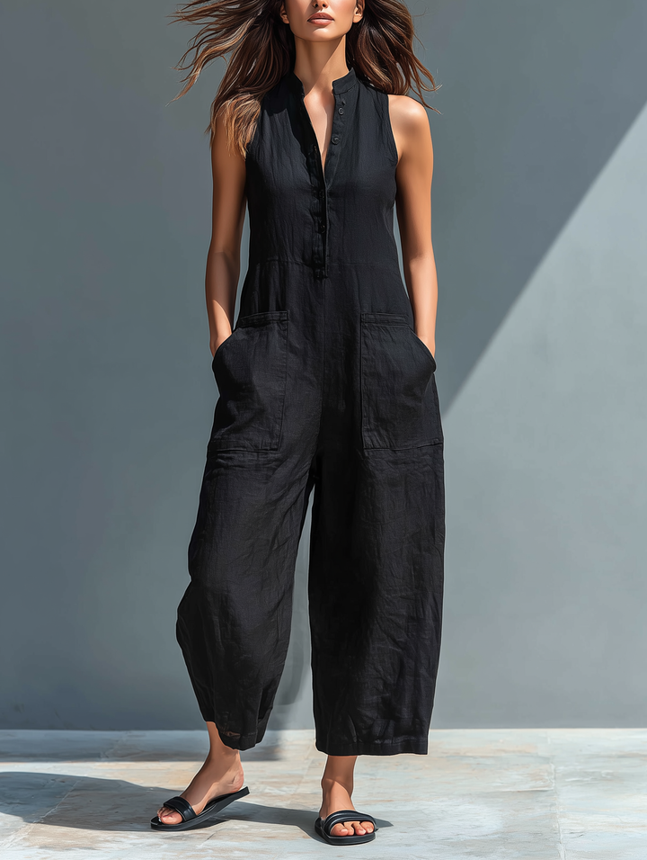 Genevieve - Lightweight Summer Jumpsuit