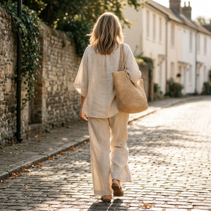 Isla - Cotton Linen Casual Set