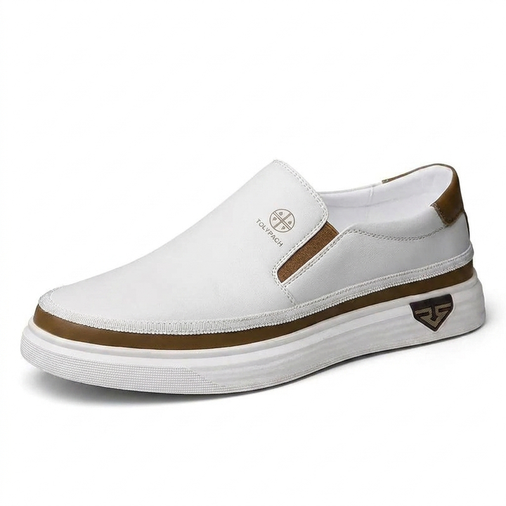 Milano™ | Leather Slip-On Sneakers for Men