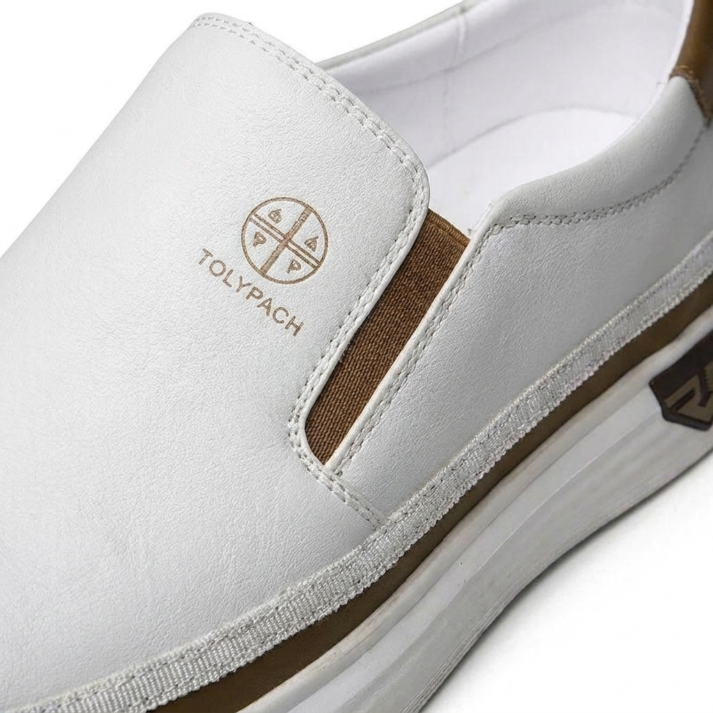 Milano™ | Leather Slip-On Sneakers for Men
