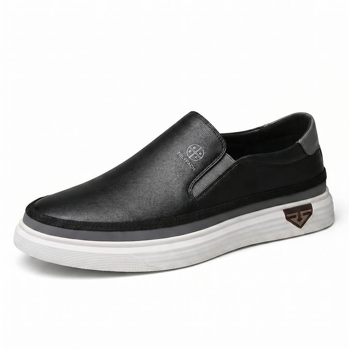 Milano™ | Leather Slip-On Sneakers for Men