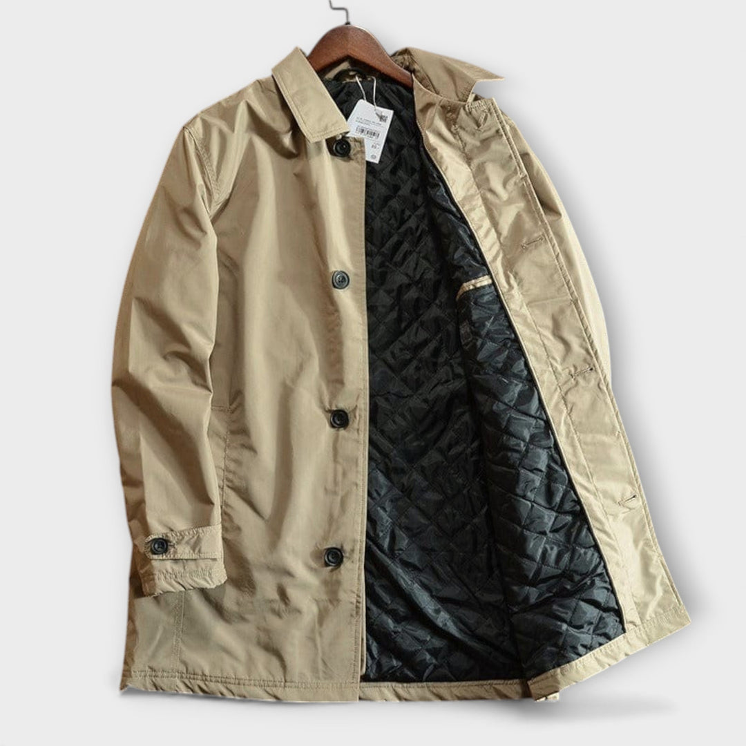 Hugo – Weatherproof Coat | Reliable Warmth for Unpredictable Days