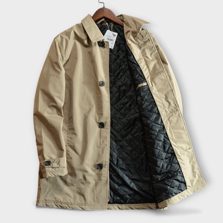 Hugo – Weatherproof Coat | Reliable Warmth for Unpredictable Days