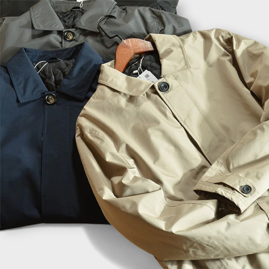 Hugo – Weatherproof Coat | Reliable Warmth for Unpredictable Days