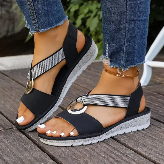 Lunara | Elegant Adjustable Support Sandals