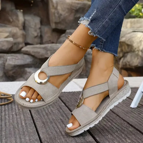 Lunara | Elegant Adjustable Support Sandals