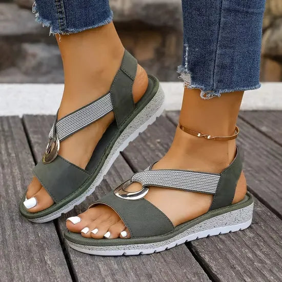 Lunara | Elegant Adjustable Support Sandals