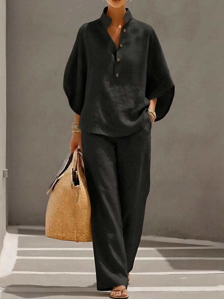 Isla - Cotton Linen Casual Set